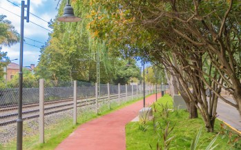 Se inauguró la ampliación del Paseo Arias 