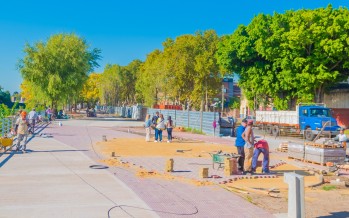 Avanzan las obras del nuevo Paseo del Canal