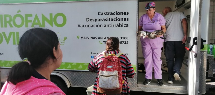 Dónde estará el quirófano móvil de Zoonosis esta semana
