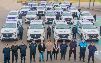El gobierno bonaerense entregó a nuestra ciudad 20 nuevas patrullas de policía