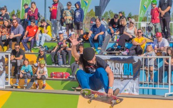 Campeonato de Skateboarding Bonaerense en el Parque Municipal de Deportes Extremos