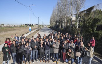 Inauguraron la pavimentación de la calle Maipú