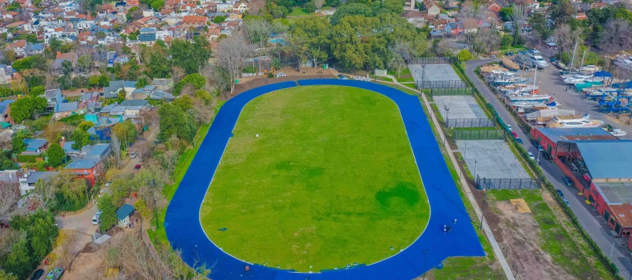 San Fernando suma una nueva Pista de Atletismo y playones multideportivos