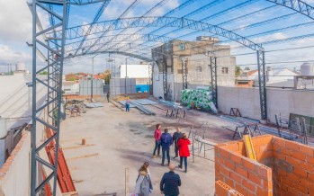 Avanza la obra del Polideportivo N°11 “Piñeyro” y Centro de Rehabilitación y Kinesiología