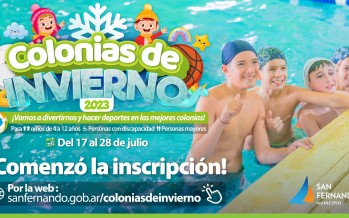 Comenzó la inscripción a las colonias de invierno