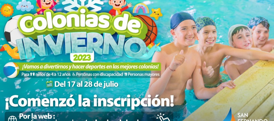 Comenzó la inscripción a las colonias de invierno
