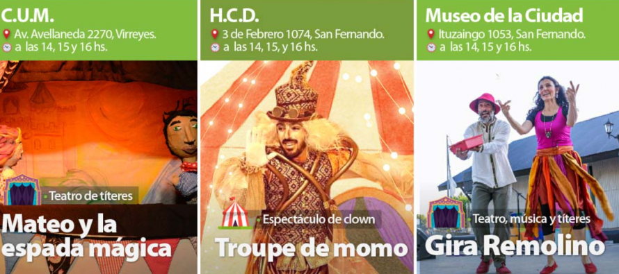 Vacaciones de invierno: propuestas culturales para este domingo