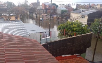 Fuerte temporal en nuestra ciudad
