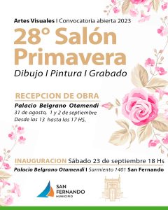 recepción de obras salón primavera 2023