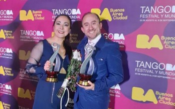La sanfernandina Aldana Figueroa y Ariel Manzanares se consagraron subcampeones mundiales de Tango