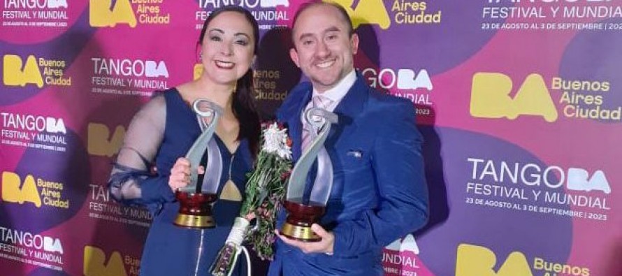 La sanfernandina Aldana Figueroa y Ariel Manzanares se consagraron subcampeones mundiales de Tango