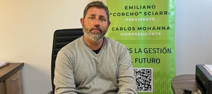 Emiliano Sciarra, candidato a presidente del Club San Fernando: “Los socios no están contenidos”