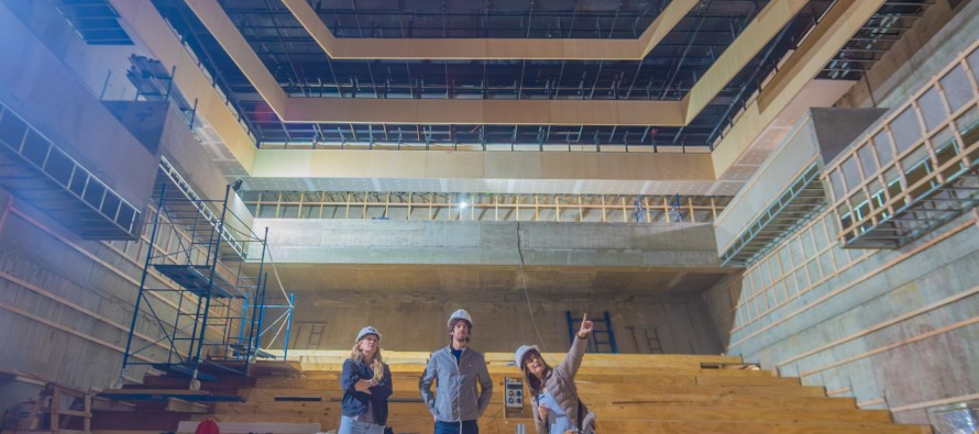 Avanza la construcción del Nuevo Teatro junto al Palacio Otamendi