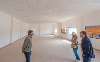 Avanzan las obras del Polideportivo N°11 Piñeyro con Centro de Rehabilitación y Kinesiología