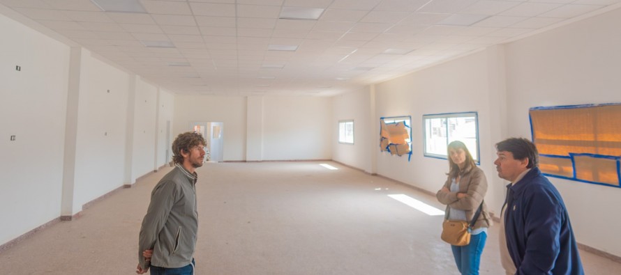 Avanzan las obras del Polideportivo N°11 Piñeyro con Centro de Rehabilitación y Kinesiología