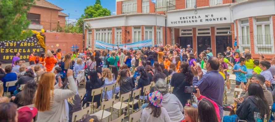 La Escuela Primaria N°6 “Victoriano Montes” celebró su 150° aniversario