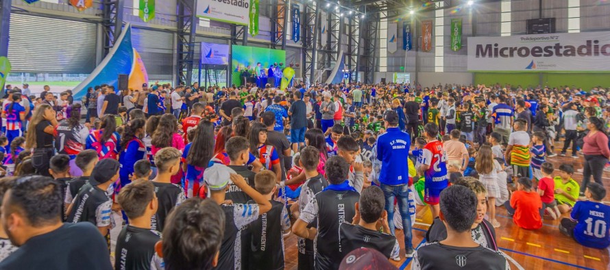 Premiación de las Ligas Municipales de Fútbol masculino y femenino