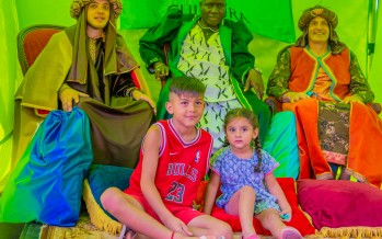 Los Reyes Magos pasaron por Virreyes y continúan esta semana por diferentes lugares de nuestra ciudad