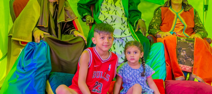 Los Reyes Magos pasaron por Virreyes y continúan esta semana por diferentes lugares de nuestra ciudad