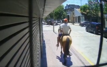 Cabachorros: asaltaron a una mujer y escaparon al galope en Rivadavia y 3 de Febrero