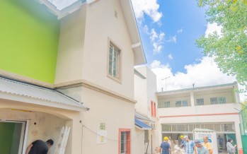 Avanza la obra de renovación de la Escuela Especial N°501