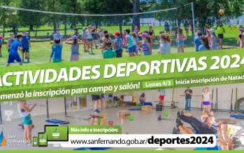 Abiertas las inscripciones para las actividades deportivas de campo y salón
