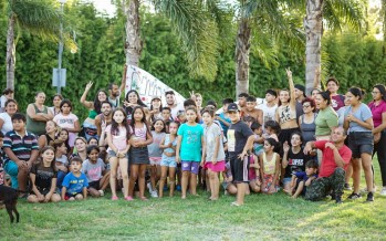 Jornada recreativa en el barrio Santa Rosa