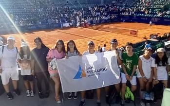 La Escuela Municipal de Tenis estuvo presente en el Argentina Open