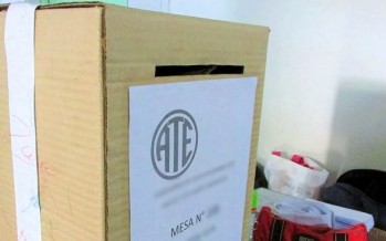 ATE San Fernando convoca a elecciones para la junta interna y delegados de educación