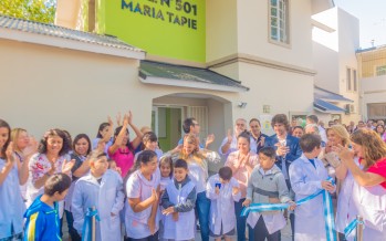 Inauguraron la renovación de la Escuela de Educación Especial N°501