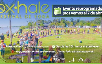 Se modificó la fecha del Festival de Yoga “Exhale” en el Parque Náutico