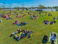 Clases gratuitas de stretching y zumba en el Parque Náutico