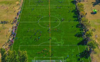 Inauguraron la nueva cancha de césped sintético para Fútbol 11 en el Poli 2