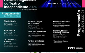 Cartera con funciones para este fin de semana sobre el encuentro regional de teatro