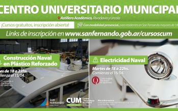 Nuevos cursos de oficios navales en el Astillero Académico Municipal
