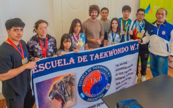 Reconocimiento a deportistas sanfernandinos de la Selección Nacional de Taekwondo