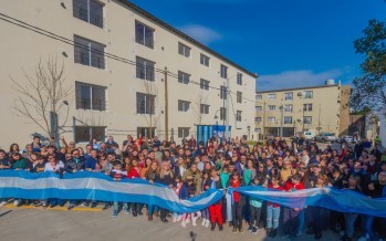 Inauguraron una nueva torre de viviendas del Barrio Tiro Federal