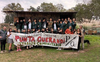 Estudiantes del Colegio San Pablo visitaron el sitio sagrado Punta Querandí