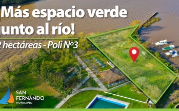 Se sumarán dos hectáreas al Polideportivo N° 3