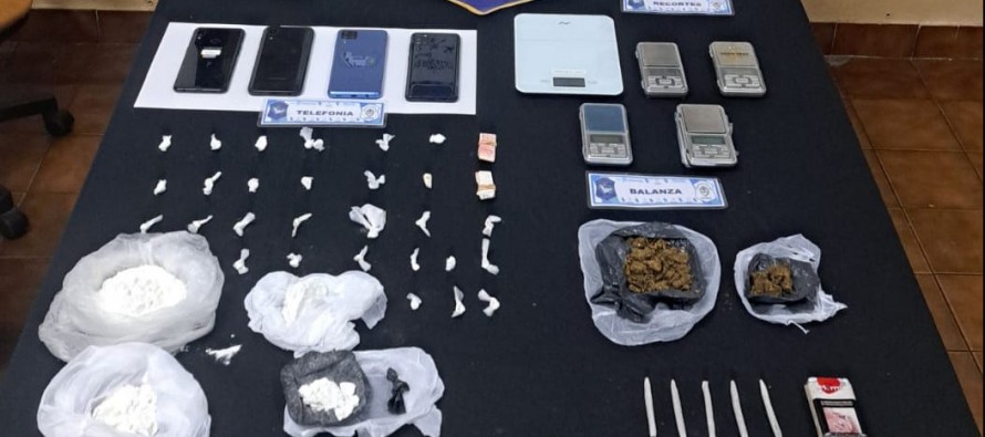 Allanamiento y detención por tráfico de drogas ilícitas en Virreyes