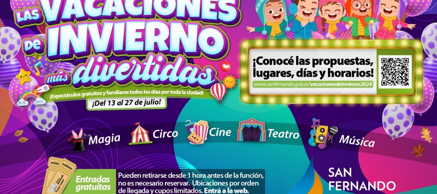 Espectáculos gratuitos para las vacaciones de invierno