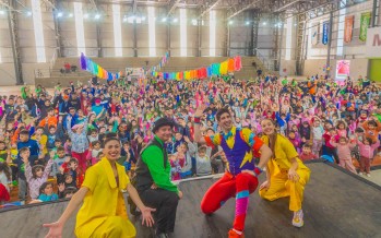 Las colonias de invierno finalizaron con un show en el Poli 2