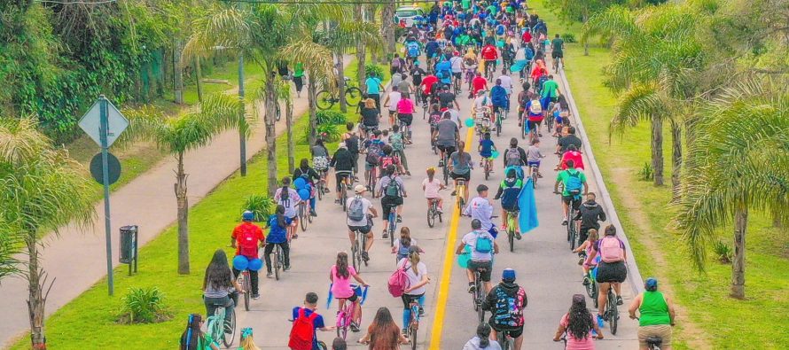 Este domingo se realizará una nueva edición de la tradicional Bicicleteada Familiar