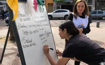 En el Día Mundial para la Prevención del Suicidio se llevó a cabo una jornada en plaza Mitre