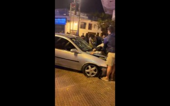 Alcoholizado atropelló a una mujer en Sobremonte y Gandolfo