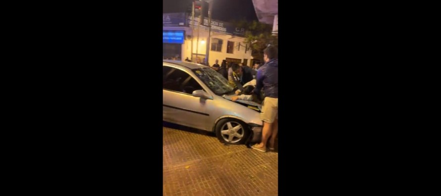 Alcoholizado atropelló a una mujer en Sobremonte y Gandolfo