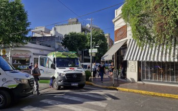 Una mujer de 74 años falleció en una confitería de Victoria