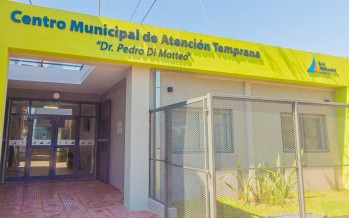 Inauguraron el nuevo Centro Municipal de Atención Temprana para el desarrollo infantil
