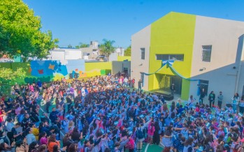 Inauguraron las nuevas obras de la Escuela Primaria N°17 y Secundaria N°24