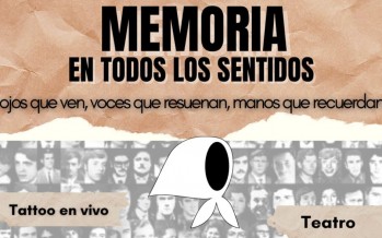 Jornada por la Memoria en Tinku Teatro